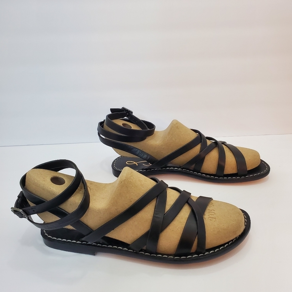 Sam Edelman Gladiator Sandals Black Size 9 - Picture 7 of 10